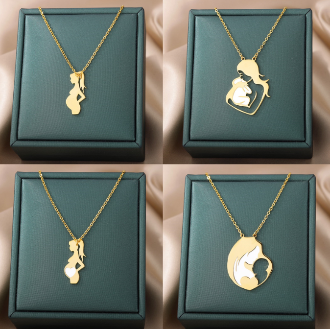 Collier Maternité Sacrée - Acier Inoxydable