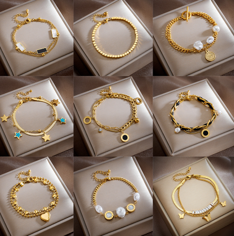 Bracelet Bohème Chic - Acier Inoxydable