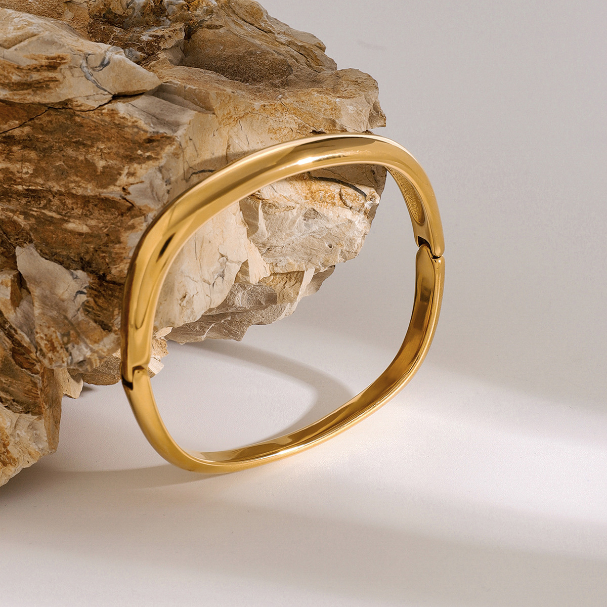 Bracelet en Acier Inoxydable Doré