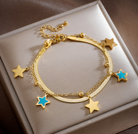 Bracelet Bohème Chic - Acier Inoxydable
